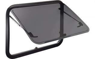 Avattava ikkuna S7P Alu 985x465 RAL9005 - Dometic karmi-ikkunat - 744900 - 1