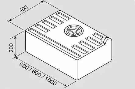 Frischwassertank Fusion 78 l - Vesitankit ja varusteet - 9971220 - 3