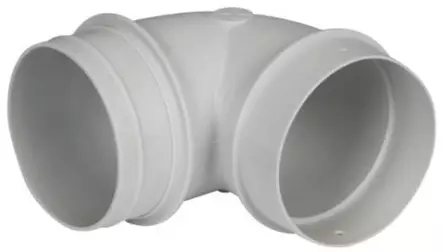 Kulma 90 as. 65/72 mm - Ilmakeskuslämmityskierto osat - 39010-76400 - 1