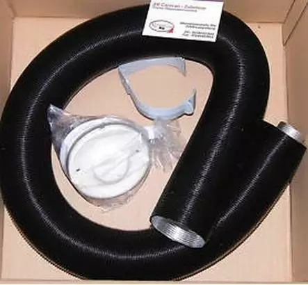 Truma pakoputki-imuilmaputki seinäkaminalla E-2200-E2400 lämmittimiin - Trumatic lämmittimet - 9954690 - 2