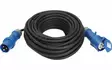CEE-jatkokaapeli 10m musta 230V16Amp - Johdot. liittimet, rasiat - 285040 - 1