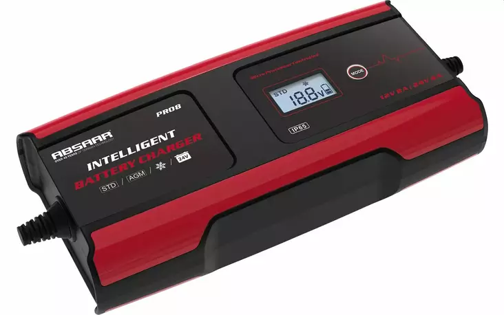 Absaar -akkulaturi, 12 - 24 V / 8 A - Laturit ja virta-asemat - 337790 - 1