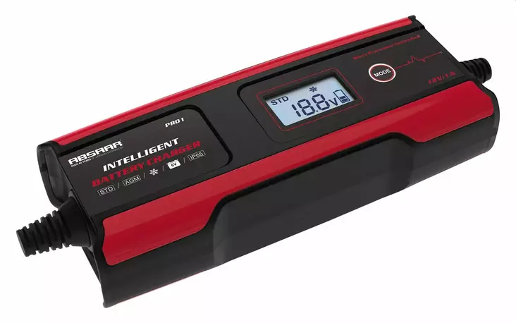 Absaar -akkulaturi, 6 - 12 V / 1 A - Laturit ja virta-asemat - 337770 - 1
