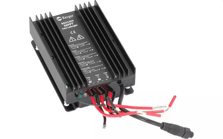 Aurinkolatausohjain BSD 2205 20 A ohjaa - Aurinkokennot ja varusteet - 356170 - 1