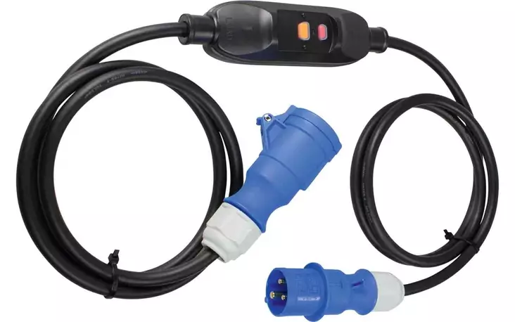 Cee-liitosjohto omalla turvakytkimellä - Johdot. liittimet, rasiat - 288990 - 1