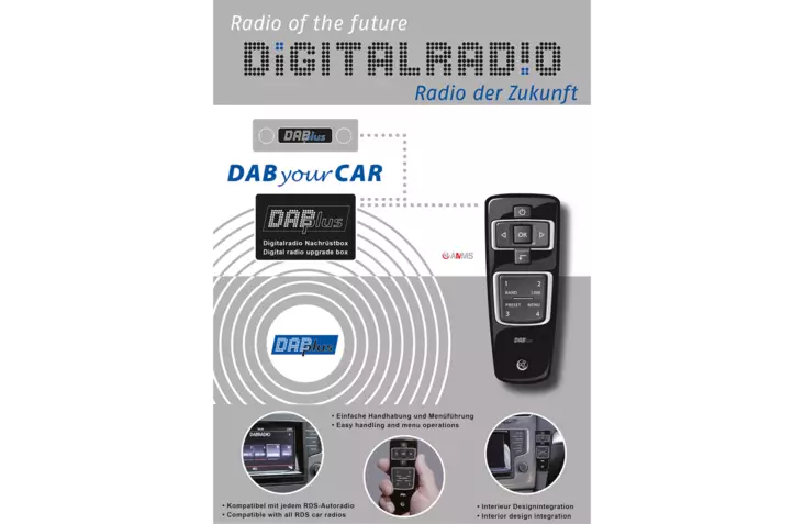 DAB+ Nachrüstset X45 - Peruutuskamerat - 9952970 - 1