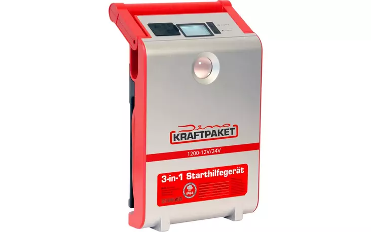 Dino starttiapukäynnistäjä 12/24 V 1200A - Laturit ja virta-asemat - 345130 - 1