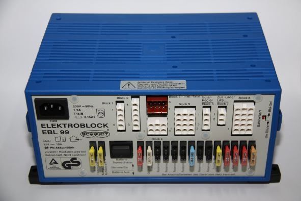 EBL-99 matkailuauton virtakeskus-laturi LMC-Dethleffs jne. - Laturit ja virta-asemat - 1015780 - 2