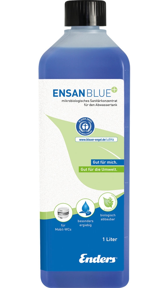 Enders Ensan Blue + saniteettineste 1 l - WC-nesteet. pussit ja muut aineet - 294160 - 1