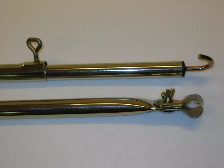 Etutelttaan kattoputki 3-os. pit.säätö 170-260 cm.teräs - Runkoputket - 9912480 - 1