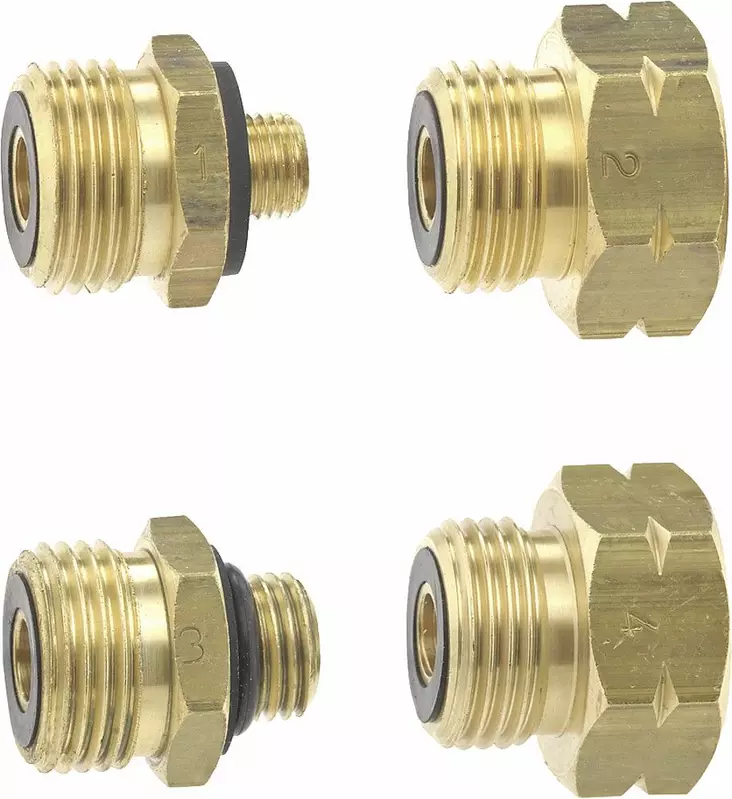 Euro connection set - 4 pcs. - Kaasu-asennus..   - 9955090 - 1