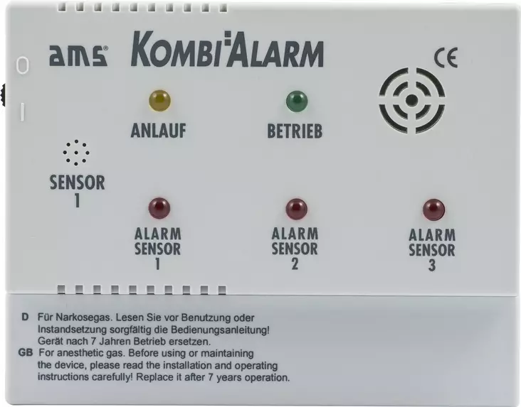 Gasalarmgerät AMS Kaasuhälytin Kombi - Kaasuhälyttimet - 9984040 - 1