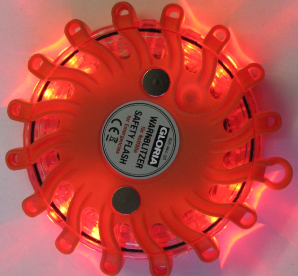 Gloria flash warning red. varoitusvilkku ledeillä punainen. - Murto-ja varashälyttimet - 9983900 - 1