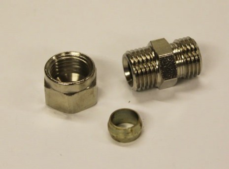 Helmi ja mutteri / Alde vuodonilmaisin 8 mm - Kaasusuotimet ja varusteet. - A4071020 - 1