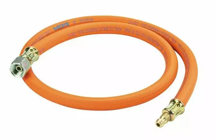 Kaasuletku pikaliittimellä pit. 80 cm - Kaasuletkut ja putket - 113220 - 1