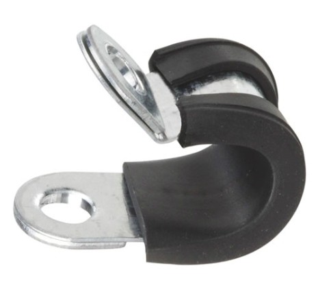 Kaasuputken kumipäällystetty kiinnike 8 mm - Kaasu-asennus.. - A4138000 - 1