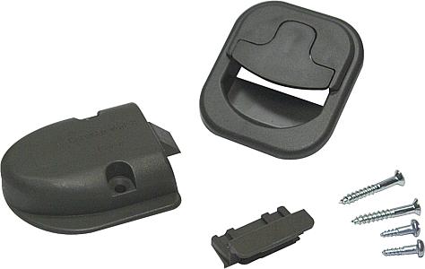 Kalustelukot harmaa upotettava vipulukko. - Ikkunat, verhot ja osat - 9968130 - 1