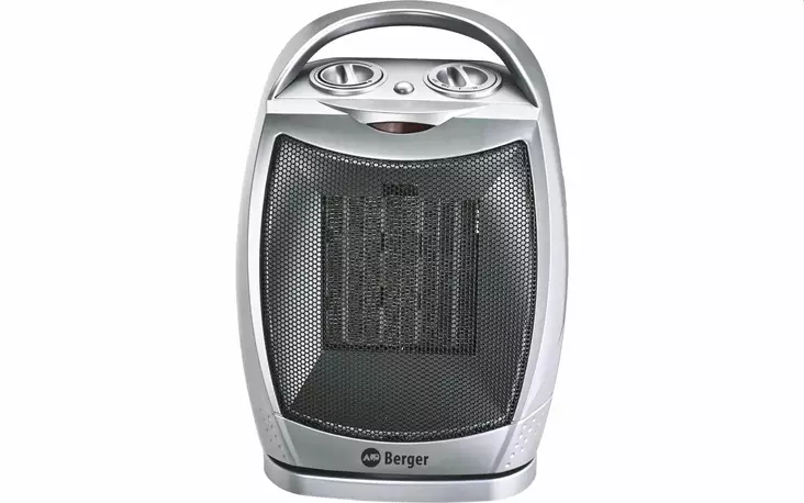 Keraaaminen lämpöpuhallin 750/1500 W - Sähkölämmittimet - 496740 - 5