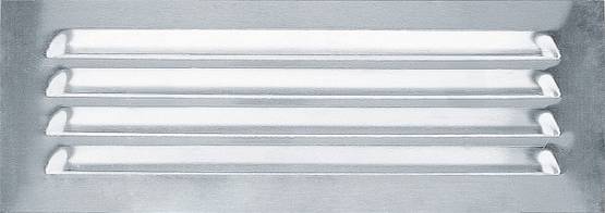 Ilmakiertoritilä LM-poliert 20x5 cm - Ilmastointi + lämpöpumput - 9944120 - 1