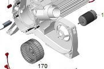 Kiertoilmapuhalt. siipipyörä C-lämm. ja - Truma Combi - EH pannujen osat - 34020-04700 - 1