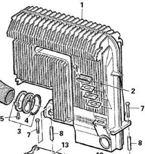 Lämmönvaihdin S3002 ja S3004 - Truma osat S3002-04, 5002-04 ja 3002K-4k - 30030-89400 - 2