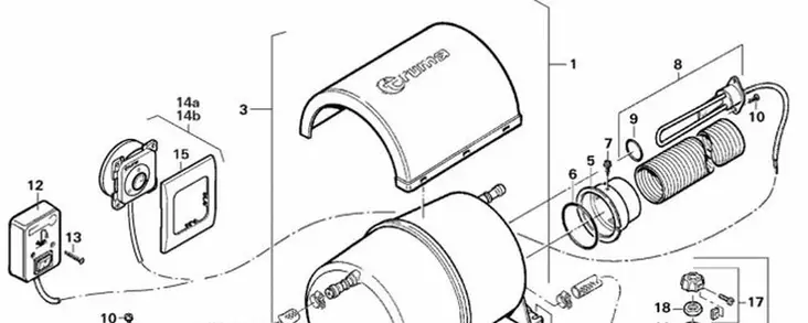Lämpövastus 230 V Therme BR2 - Vedenlämmitysboilerit - 40050-14200 - 1