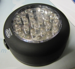 Led-valaisin 24 Lediä pyöreä, koukulla ja magneetilla - Kaappi valaisimet - 9975050 - 1