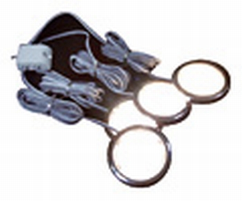 Led valosarja 4x0.5W. 230/12 V - Led-valaisimet sisälle seinään- kattoon - 000400 - 1