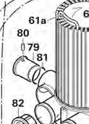 Lukitusnasta 2,5 x 12 - Truma osat S3002-04, 5002-04 ja 3002K-4k - 10020-41400 - 1