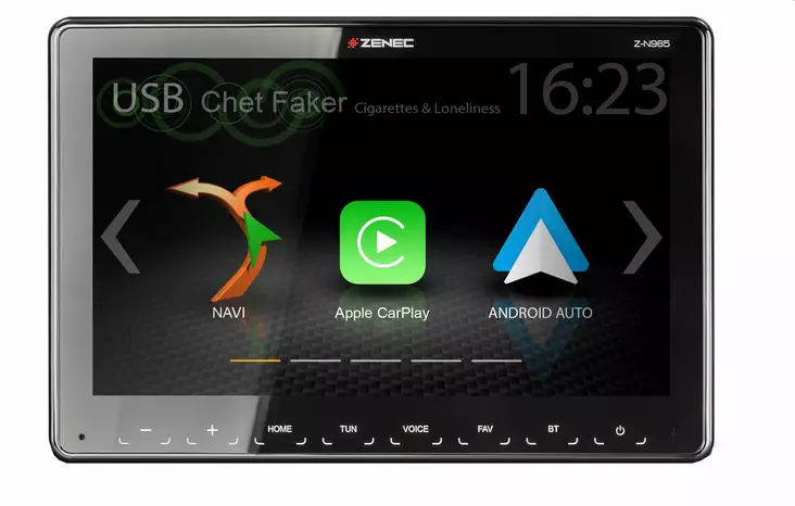 Naviceiver ZENEC Z-N965 1-DIN, 9 " - Multimediasoitin navigaattorilla - 9957550 - 0