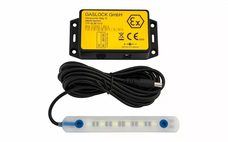 Nestekaasutilan turvavalo ei aiheuta - Kaasupullonvaihtimet autom./ käsi - 248370 - 1