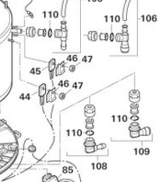 O-rengas 10 x 25 - Truma osat S3002-04, 5002-04 ja 3002K-4k - 10030-21600 - 1