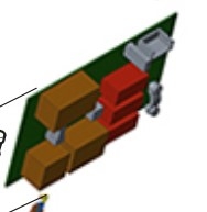 Piirilevy 230 V Combi 4E/6E/ D 6.- - Truma Combi / E / Diesel varaosat - 34020-63800 - 1