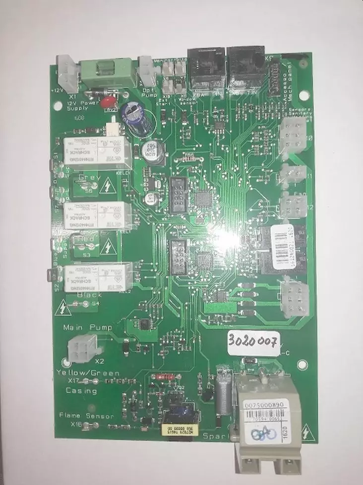 Piirilevy 3kW Compact 3020 A sytytys- - Truma Combi / E / Diesel varaosat - 3020040 - 1