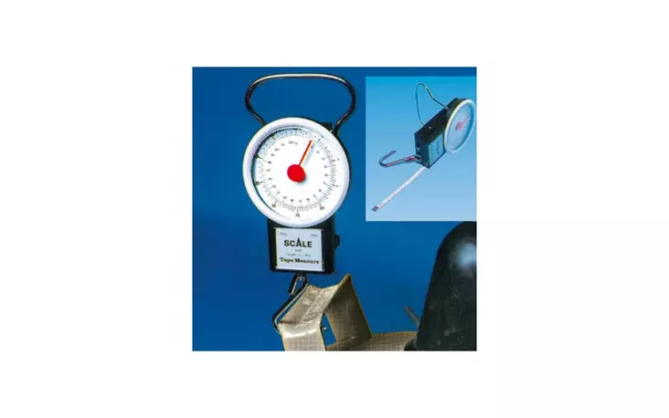 Riippu-jousivaaka max 22 kg+ 1 m. mitta - Vaa´at, korokekiilat jne. - 514600 - 1