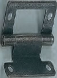 Sarana terästä pinnoitettu 4 kpl - Kiinnikkeet, luukut, tiivisteet - 9968530 - 1