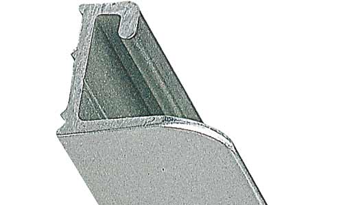 Seinälista, johon kiinnitetään pöytälista - Kiinnikkeet, luukut, tiivisteet - 9961010 - 1