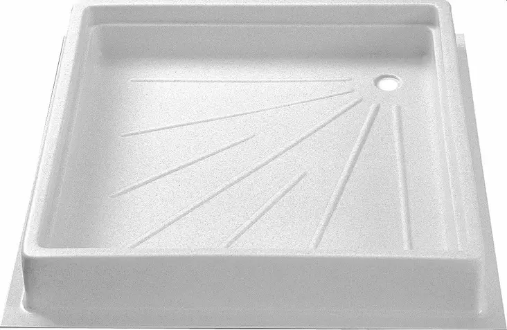 Shower tray pur white 680x680x110 mm - Pesu-altaat - 9970270 - 2