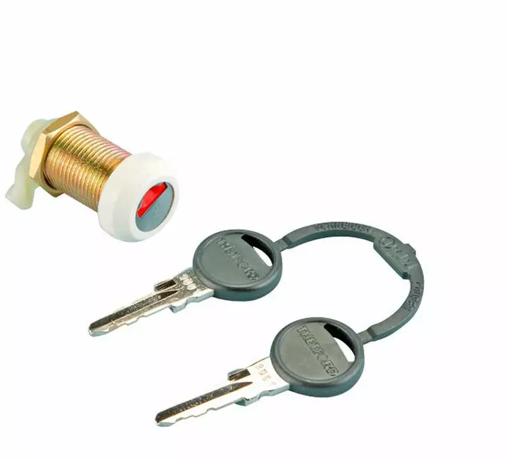 Thetford WC.n oven lukko.+2 avainta - WC-varaosat ja tarvikkeet - 127090 - 1