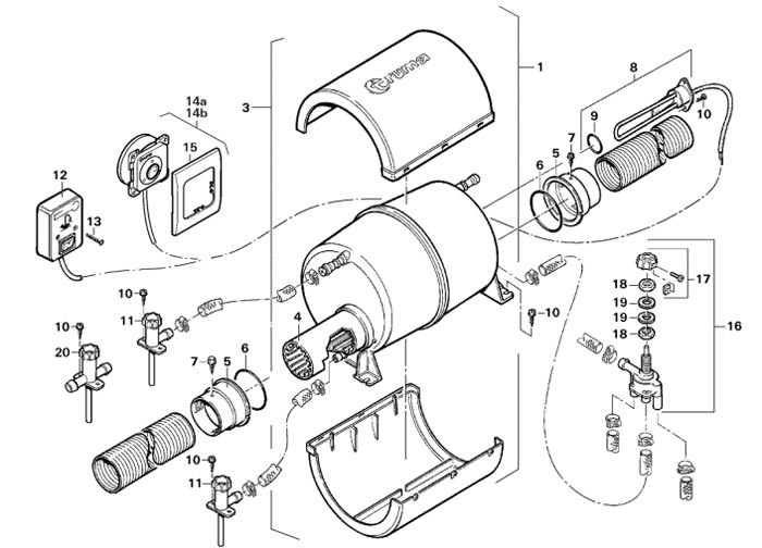 Tyhjennysventtiili Therme BR2 - Vedenlämmitysboilerit - 40020-00400 - 1