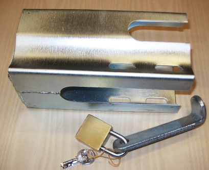 Vetopään aisakotelolukko terästä. - Vetopäät varusteineen - 58470270 - 1