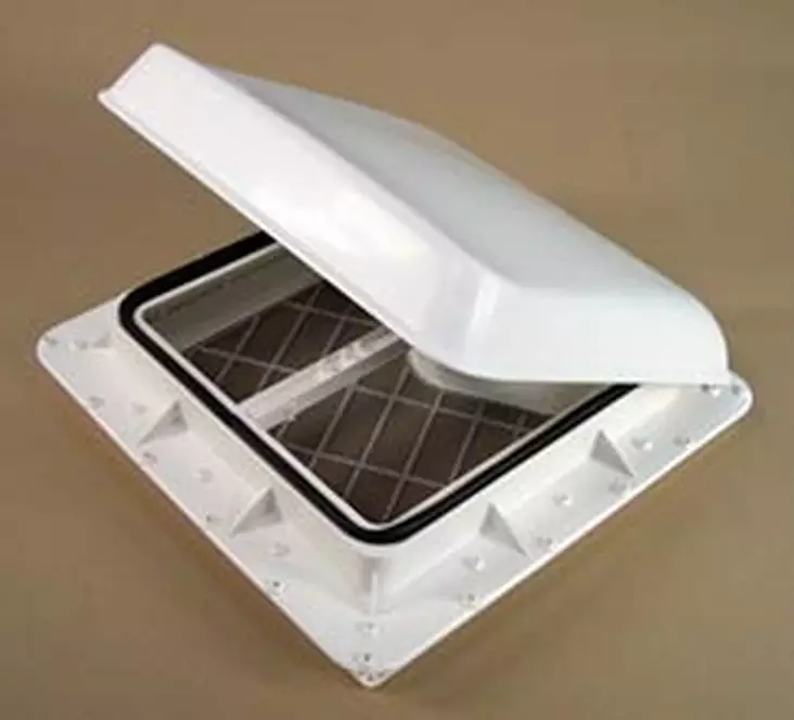 Fiamma kattoluukku valkea 39x39 cm - Kattoluukut +venttiilit Fiamma +muut  - 0100540 - 1