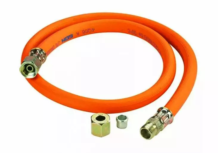 Kaasuletku 1/4" mutterilittimin säädin - Kaasuletkut ja putket  - 111760 - 1