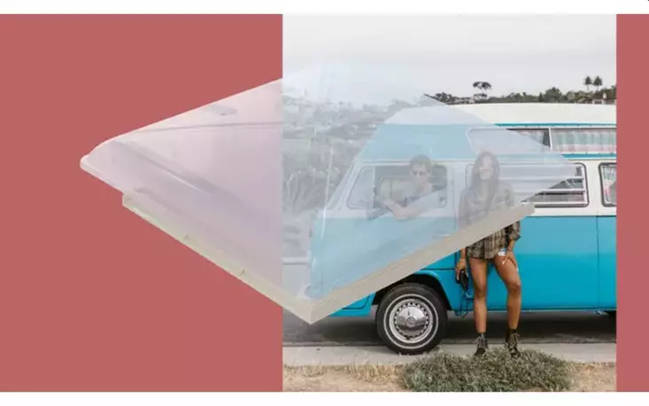 Kattoluukku läpinäkyvä hyttysverholla - Kattoikkunat / kattoluukut ( pienet) - 177630 - 3