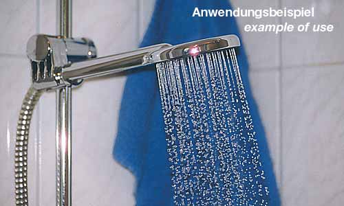 Suihkupää pyöreä levy 1/2 " - Vesi- ja viemariletkut - 9971760 - 1