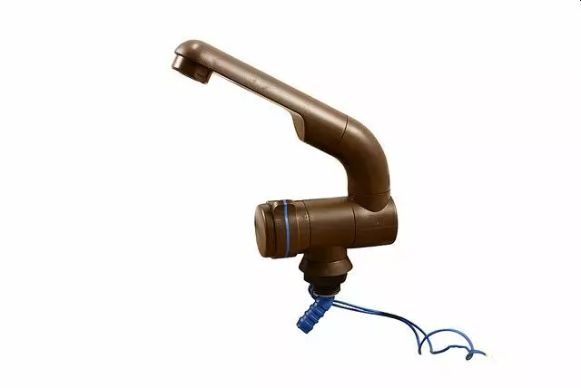 Vesihana Compact mikrokytkimellä ruskea - Vesihanat - 9947620 - 2