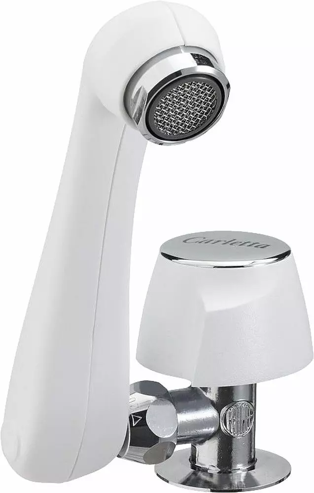 Vesihana Reich Carletta Messinkiä valkea - Vesihanat - 9970280 - 4