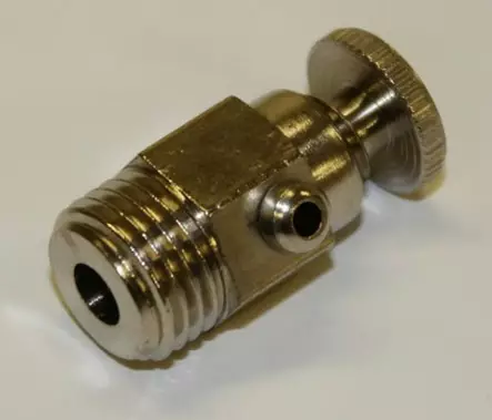 Ilmausruuvi, 1/4 oik. Ulk. Kierre - Nesteklämpökierto-osat - A1900211 - 1