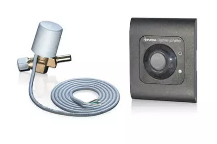 Kaasunsulkuventtiili 12 V 8 mm kaasuputkeen - Kaasuventtiilit - 57013-01 - 2