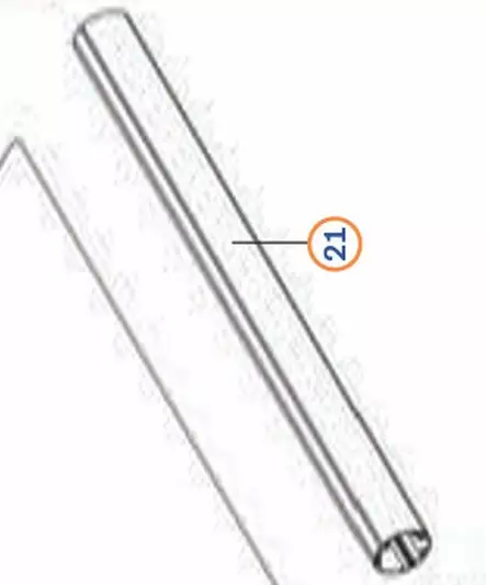 Markisenwalze 59 mm vaakaputki -  Varaosaluettelo ja muut tuotteet. - 9913941 - 1